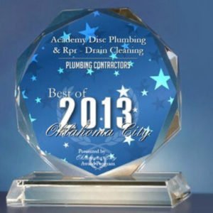 Plumbing Contractor of the year 2013 Award